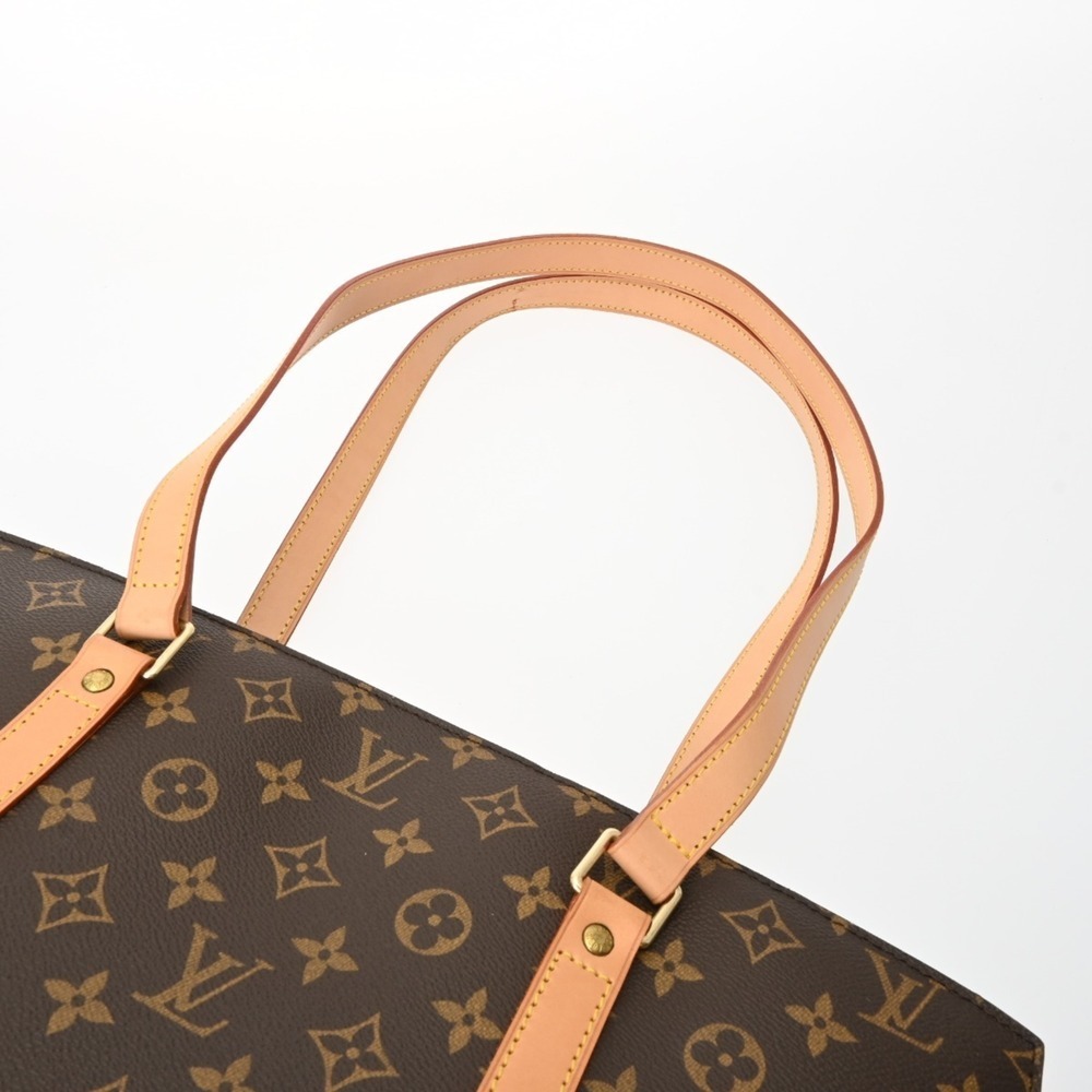 LOUIS VUITTON Brown Monogram Canvas Tote Bag - Picture 5 of 11